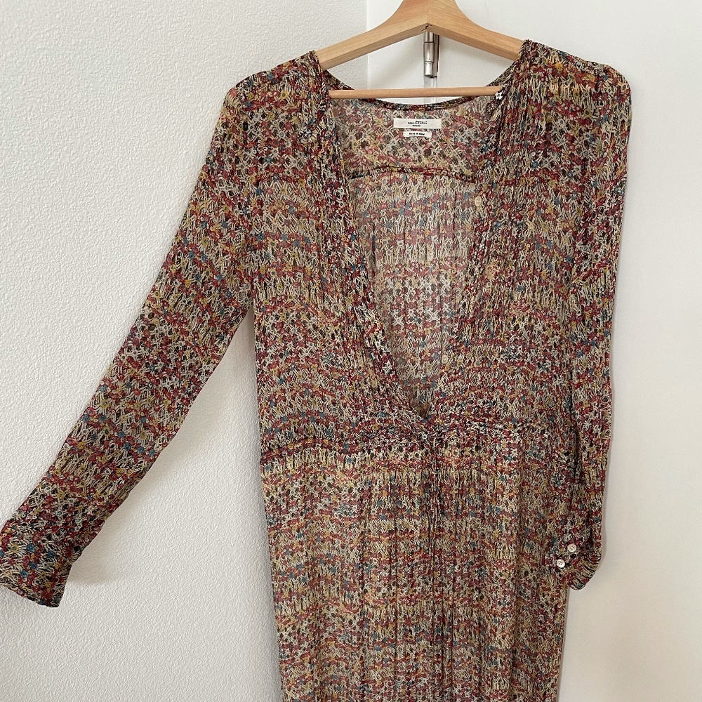 Isabel Marant Sheer Floral Dress